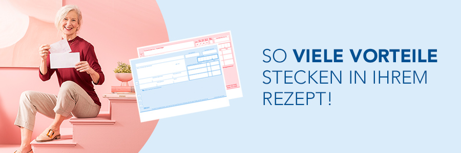 Rezeptbestellung Banner - Online Apotheke